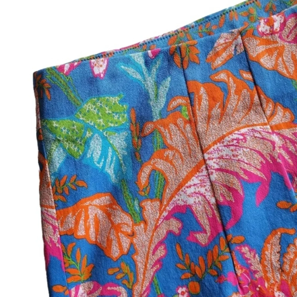 Gretchen Scott Designs Palm Palm Short Size Large NEW NWT Resort Tropical - Picture 4 of 10